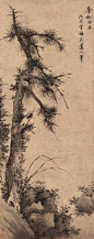 Shen Zhou: Pine and Stone | Chinese Painting | China Online Museum