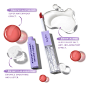 bayfree双头唇釉 Long Lasting Liquid Lipstick with Clear Lip Gloss02 产品成分卖点