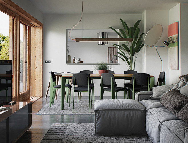 Cool living room