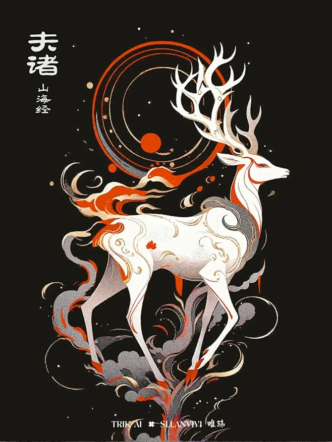 山海经异兽录 | 中山经×夫诸