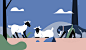 Thingie : Characters and backdrops for an animation (unused).