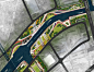 滨水景观-海港引河绿廊景观带规划设计平面图PSD