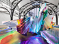A Prismatic Installation with Giant, Abstract Forms Sweeps Across a Berlin Museum | Colossal
