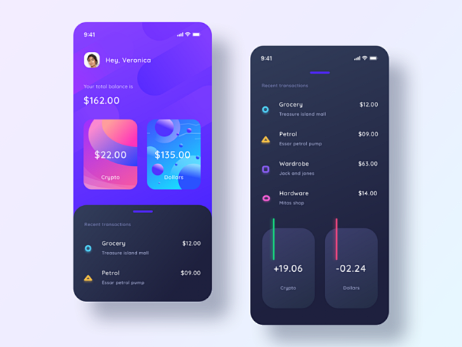 Cryptocurrency app m...