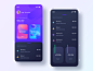 Cryptocurrency app mockup darkmode statusbar usd dollars shopping grocery web sharma neel prakhar android ios user currency cryptocurrency amount blockchain cryptocurrency link blockchain crypto