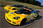 雪佛兰GT2赛车赛道狂飙高清图片