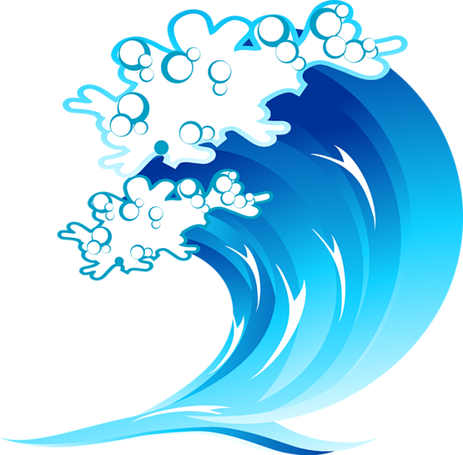 浪花 波浪
