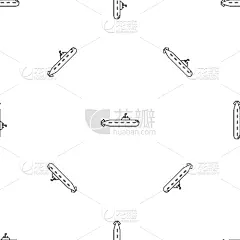 轮廓,潜水艇,计算机图标,水下,几何形状,黑色,式样