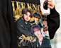 Stray Kids Lee Know Retro 90s Bootleg Sweatshirt - Stray Kids Hoodie - Kpop Sweatshirt - Kpop Gift for her or him - Kpop Hoodie