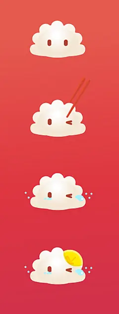 冬至咯~记得吃饺子