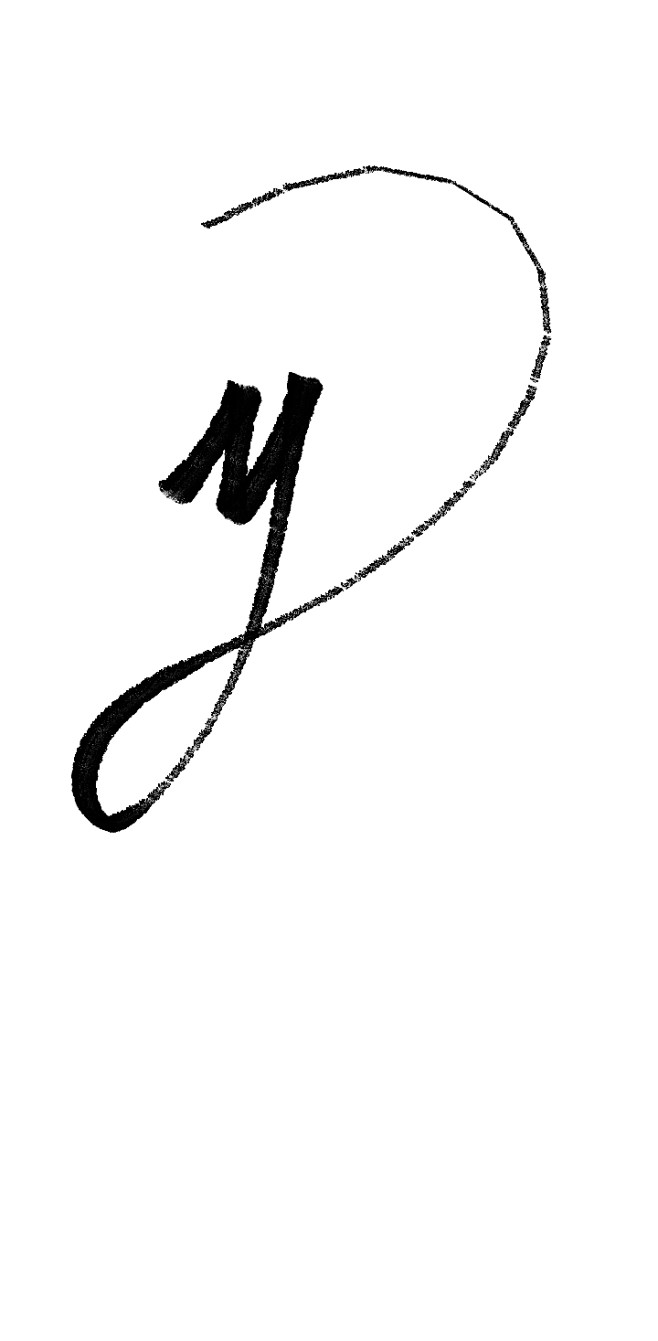 花体英文字母【Y】