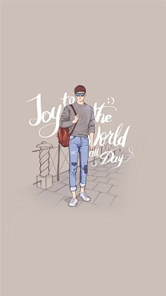 帅气卡通潮男唯美高清手机壁纸