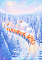 冬日|雪国列车