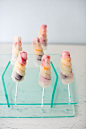 RAINBOW FRUIT POPSICLES