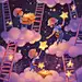 boy cloud girl light meteor night star warm