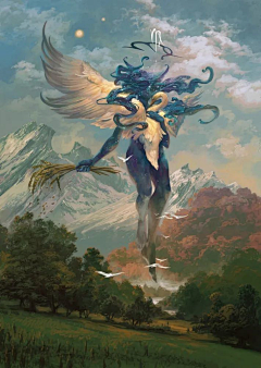 Fiona_晖采集到Peter Mohrbacher(美国)