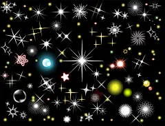 多样式闪光星星元素矢量素材
PS笔刷版（10款）：http://abr.teapic.com/2951.htm
#素材# #矢量# #笔刷# #星星#