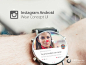 Instagram Android Wear Concept UI