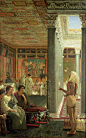Sir Lawrence Alma Tadema  摩西 塔得玛 唯美人物油画