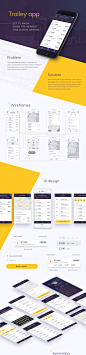 Trolley App Concept on Behance