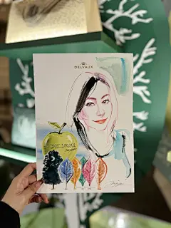商业合作 || DELVAUX VIC 时尚插画绘制 - 小红书