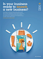 IBM公司的商业海报设计