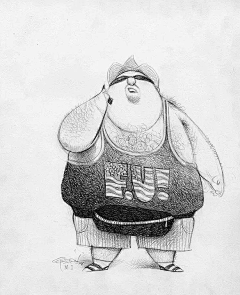 JuneWang2020采集到插画人物造型-Carter Goodrich