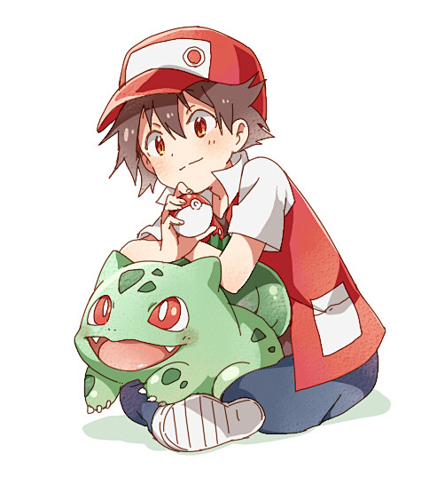 宠物小精灵口袋妖怪神奇宝贝小赤red妙蛙种子