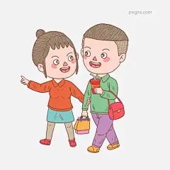 卡通手绘人物旅游购物情侣图片大小3000x3000px 图片尺寸1.05 MB 来自PNG搜索网 pngss.com 免费免扣png素材下载！处对象#简笔画#卡通#卡通手绘#人物#手绘#手账#谈恋爱#谈情说爱#甜蜜情侣#小情侣#