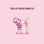 True love never grows old : Inspired by the Pixar animation 'Up'