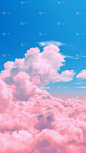 天空白云云彩夕阳云朵风景
