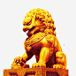 金色狮子免抠素材_元小素 https://iipng.com 七一建党节 威武 实物 庄严 狮子 红色华诞 辉煌的历程 金色狮子 雄伟