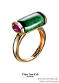 Grandma's Jewelry Box -Jadeite Ring (Jadeite/Ruby/18K gold) -Designed by Taiwanese Jewelry Designer-Chen Yen Yeh