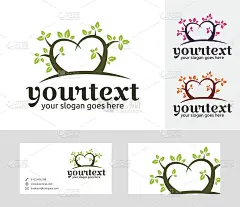 树之爱矢量插图