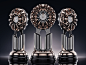 Beholder Clock, luxury clock concept : Table clock as a jewel / luxury table clock concept design.  _质感_T20201028 