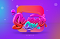 Sweet OOH : Testing Cinema4d