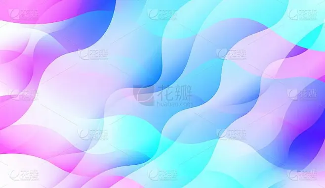 Abstract Background With Dynamic Effect. Gradient 素材-花瓣网