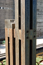 Tomba Brion Cemetery. San Vito d'Altivole, Italy. 1969-78. Carlo Scarpa. Photo by James Butler