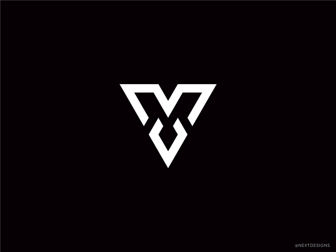 v插画插画家品牌设计矢量黑白图标v标志排版符号会标标记标识标志字母