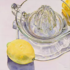 玻璃的质感，阳光的味道Irena Roman水彩（看画就关注@美术图录）