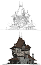 A folk house design, Z PZ : A folk house design and rendering. I upload some steps of this work. hope you like it!