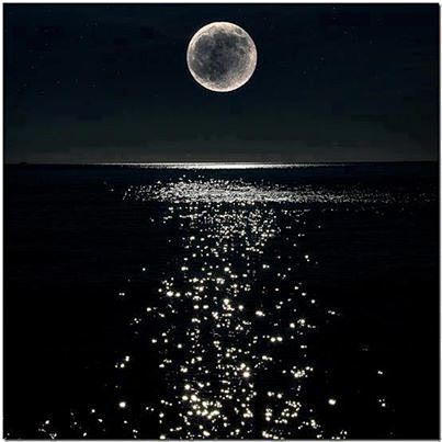 月亮海。#夜空#