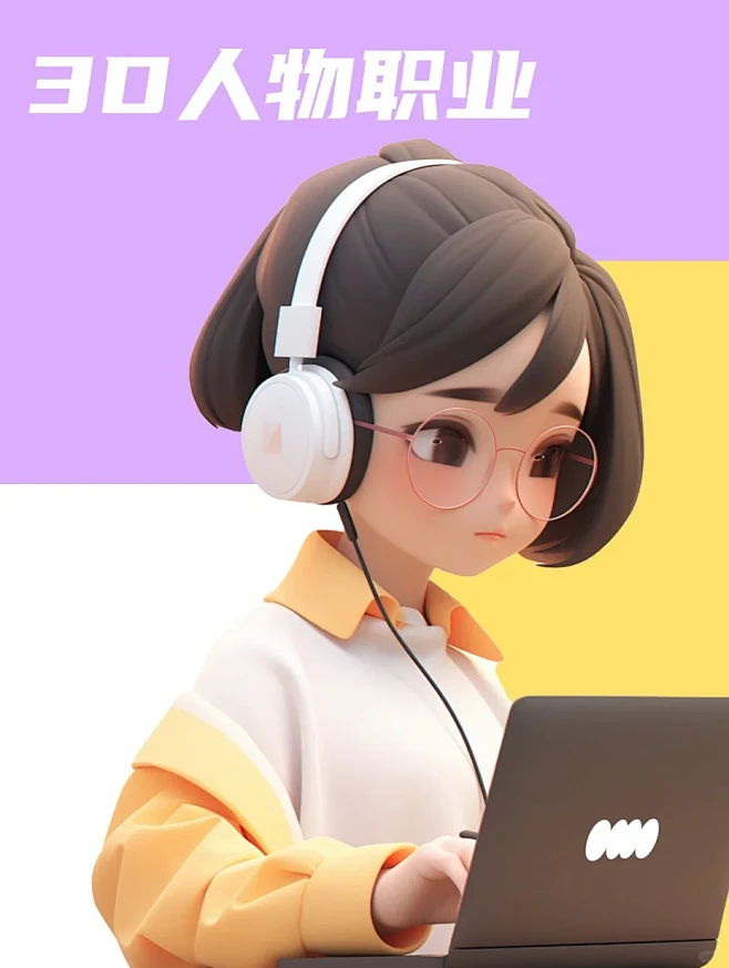 3D职业人物制作