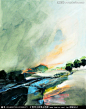 风景油画