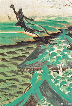 风也F采集到释道 国画