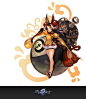 #佳作星赏# 《Elchronicle》人设，画师letta ，A站>>O网页链接 ​​​​