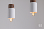 SO5 Pendant Lamp : The first FILD collection of objects SUSTAINABLE ORIGINS was designed and developed by Dan Vakhrameyev in 2014. The minimalist object forms were created In virtue of assembling genuine materials of wood and metal. Accurate and conceivab