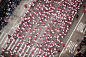 Intersection | Macy's Day Parade : Photographs of the Macy's Day Parade from 30 stories above 6th Avenue.