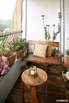 猫小寞用心做设计采集到阳台/露台/庭院设计