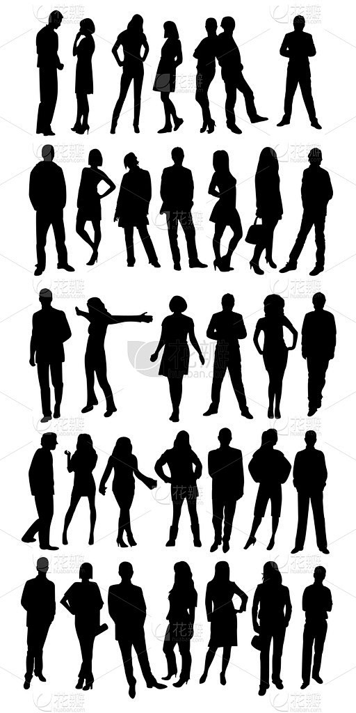 silhouettes 休闲